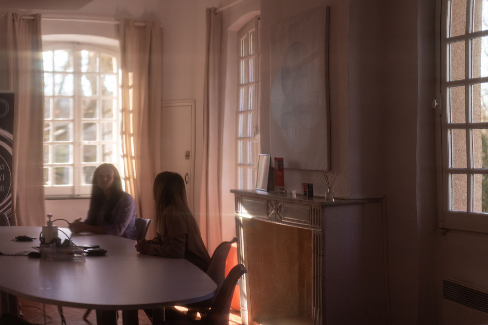 business team and manager in a meeting